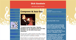 Desktop Screenshot of goodwinmusics.com
