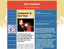 Tablet Screenshot of goodwinmusics.com